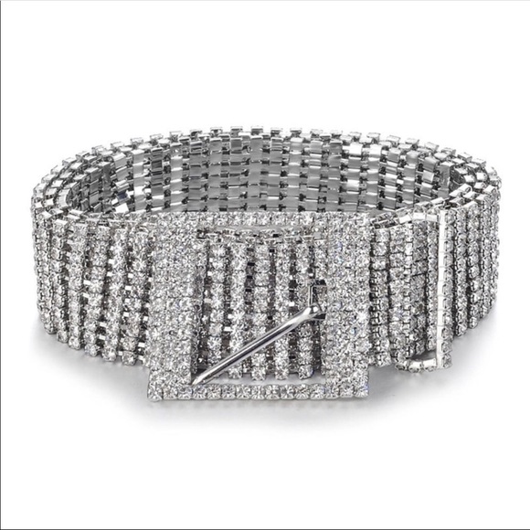 🔥 Rhinestone Crystal Diamond  Belt - Picture 6 of 7